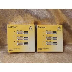 2 Cochlear Nucleus CP900 Series Snugfit Medium Z299514